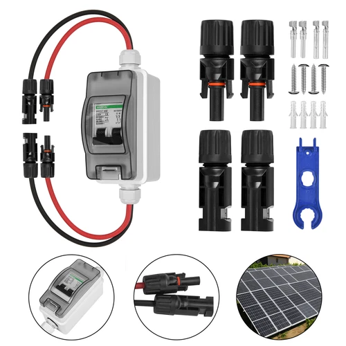 Solar Trennschalter DC Leitungsschutzschalter 16/32/63A Sicherungsautomat 1000V