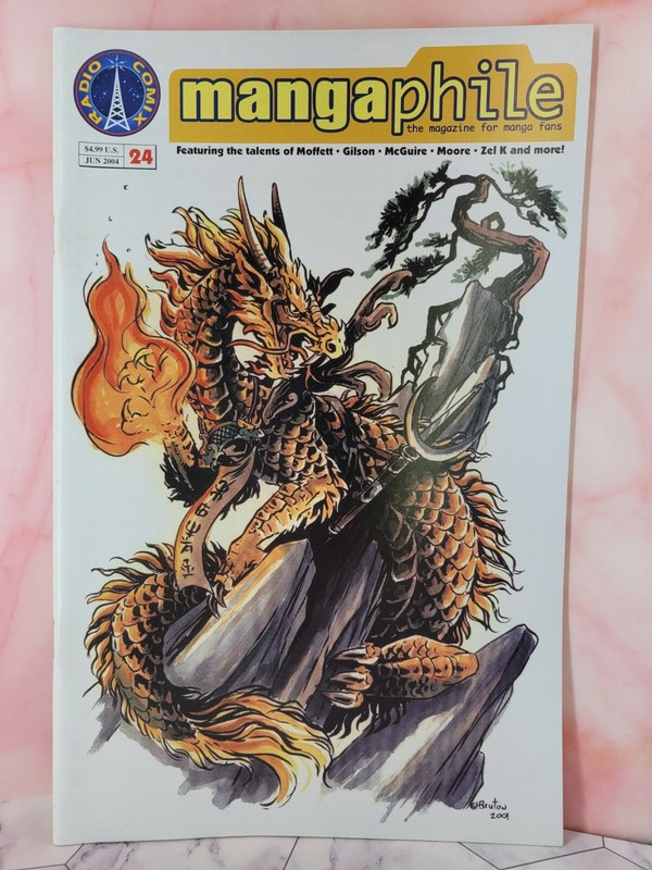 Mangaphile #24- 2004, Manga, Radio Comix, Mark Moore, Daisy McGuire, VF!