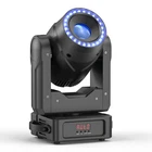 Moving Head Light LED 200W RGBW Zoom Gobo Beam Stage DJ DMX Spot Lighting