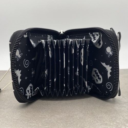 Cartera acordeón traje Loungefly Disney Jack Skellington 4 pulgadas tarjetas NBC regalos - Imagen 3 de 7