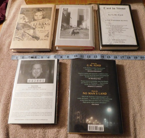 G. M. Ford Hardcover Bücher SIGNIERT 5 Bücher Lot Leo Waterman Mystery & mehr - Bild 6 von 23