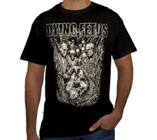 DYING FETUS PUNK ROCK BAND Black T Shirt
