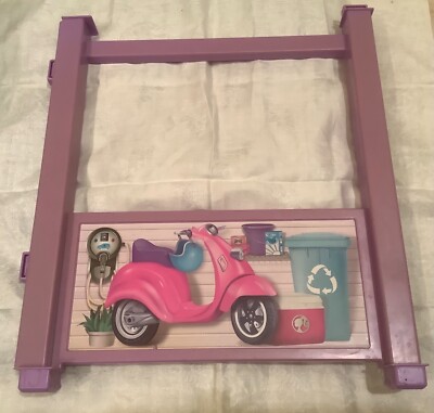 Barbie 2018 Dream House Replacement Part GARAGE BACK