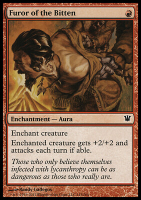 MTG Magic the Gathering Furor of the Bitten (143/300) Innistrad LP