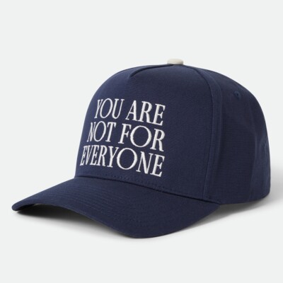 BRIXTON YOU ARE HP SNAPBACK CAP DRESS BLUES