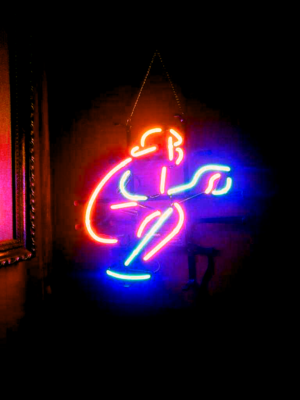 Shea Stadium Catcher Neon Sign New York Mets Light 14 x 10