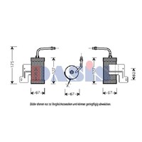 Trockner Klimaanlage Stahl FüR Mazda 626 IV Hatchback GE 801780N