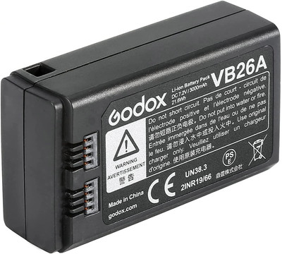Godox VB26 VB26A Akku 7,2 V 2600 Mah Für Godox V1 C/N/S/F/O/P Rundblitz Und Godo