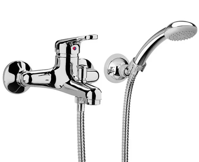 Grifo Mezclador Para Bañera Exterior Con Ducha Pegaso NT100