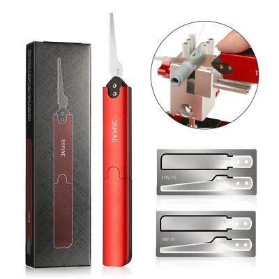 DSPIAE Mini Handsaw For Modelers AT-HV Hand-held Aluminum Alloy Saw Craft Tool