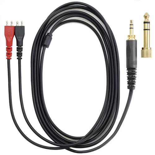 Replacement Audio Cable for Sennheiser HD25-SP, HD224, HD420, HD520, HD530 Headphones