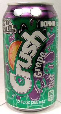 Grape Crush Teenage Mutant Ninja Turtles Donatello USA 2014 NEW