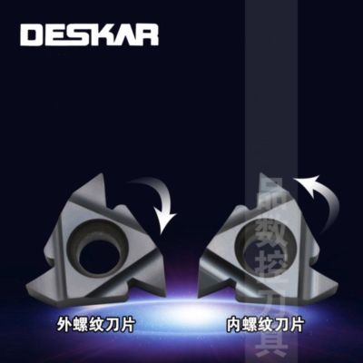 10pcs DESKAR 16ER 2.5ISO LDA Milling Insert
