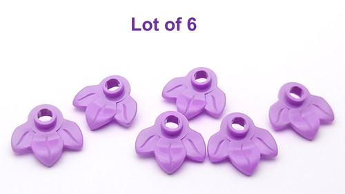 Lego 1x1 Round Plant Plate with 3 Leaves You Choose the Color - Picture 7 of 11