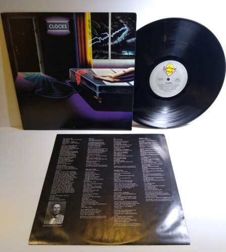 Clocks Vinyl LP Record Album 1982 Power Pop New Wave Promo With Inner Sleeve - Afbeelding 1 van 4