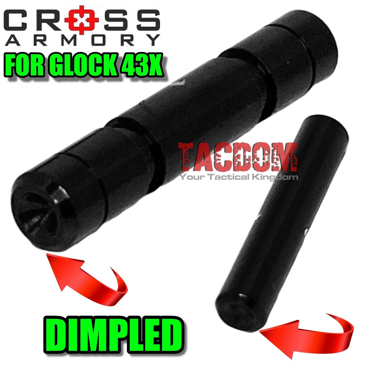Cross Armory PURPLE For GLOCK 43 ONLY Extended Magazine Catch Release Cross Armory PURPLE For GLOCK 43 ONLY Extended Magazine Catch Release