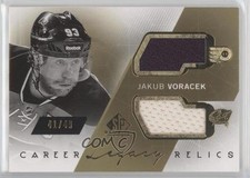 2015-16 SP Game-Used Career Legacy Relics Gold 41/49 Jakub Voracek #CL-JV 06rp