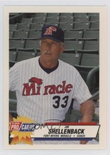 1993 Fleer ProCards Minor League Jim Shellenback #2673 0q3