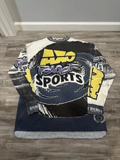 Vtg 90s AXO Power Sports DyMex Jersey Sz L AOP Motocross