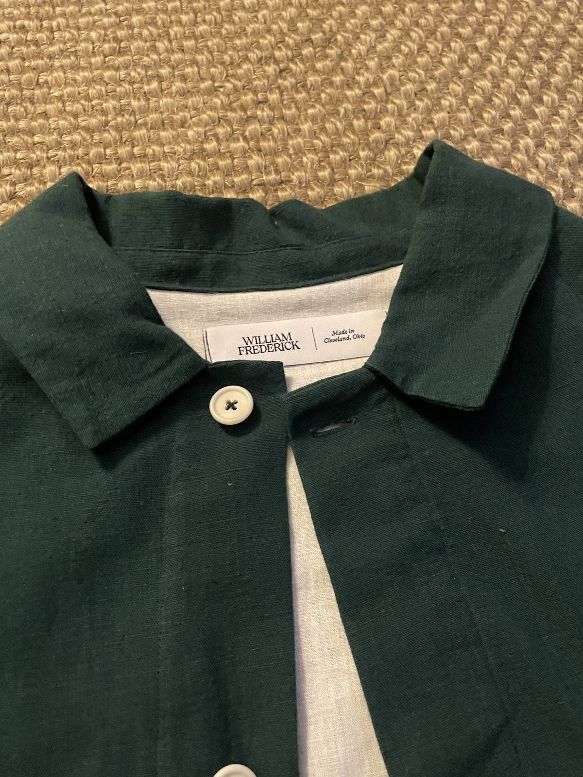 William Frederick - Green Sample Studio Jacket (L… - image 3