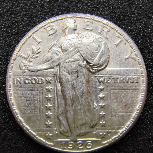 1926-P Standing Liberty Quarter 25C - Philadelphia Mint - XF+ Cond.- Nice Luster