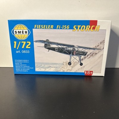 SMER Fieseler Storch Fi-156, Hochdecker, 0833, Bausatz 1:72, OVP, NEU