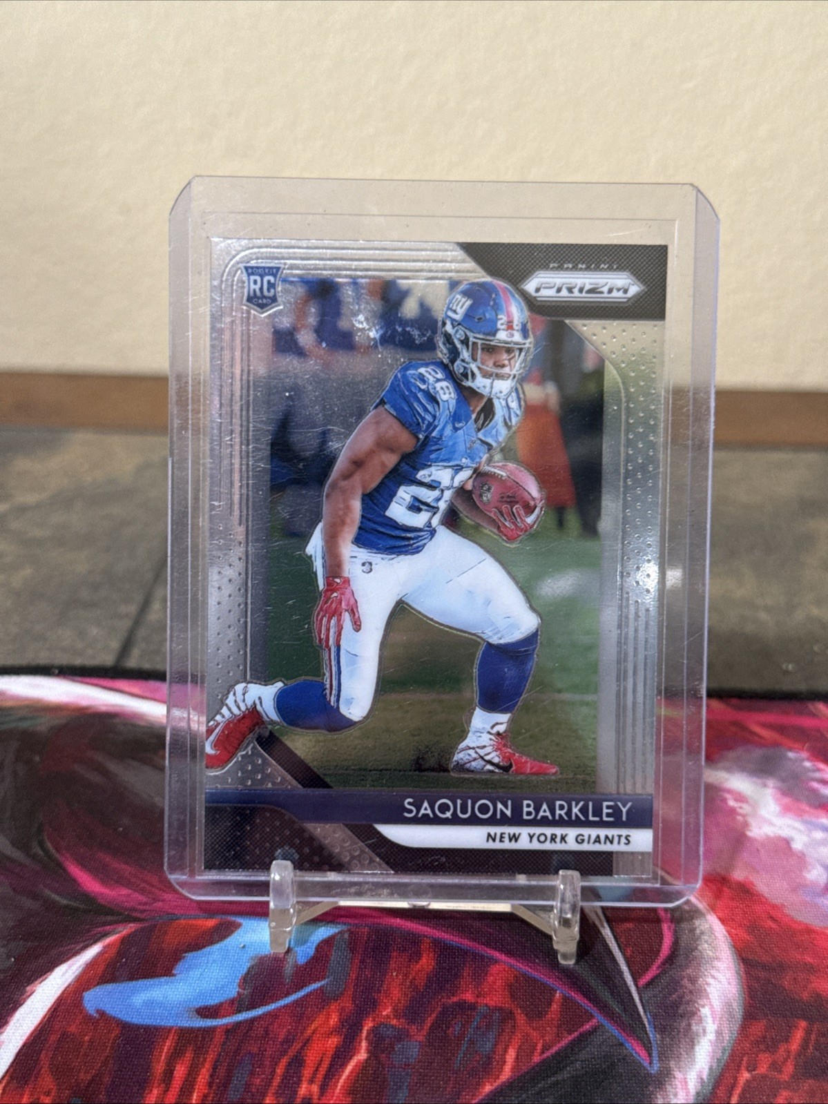 2018 Panini Prizm Saquon Barkley #202 Rookie New York Giants