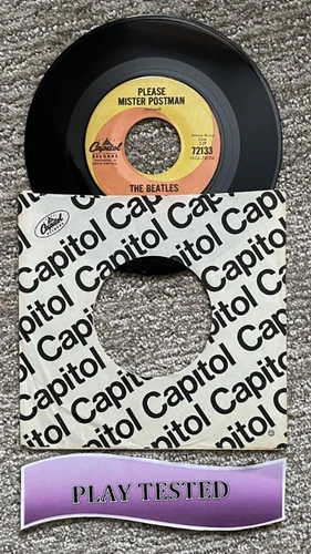 The Beatles 45 rpm: Canada 1963- Roll Over Beethoven/Please Mister Postman 72133