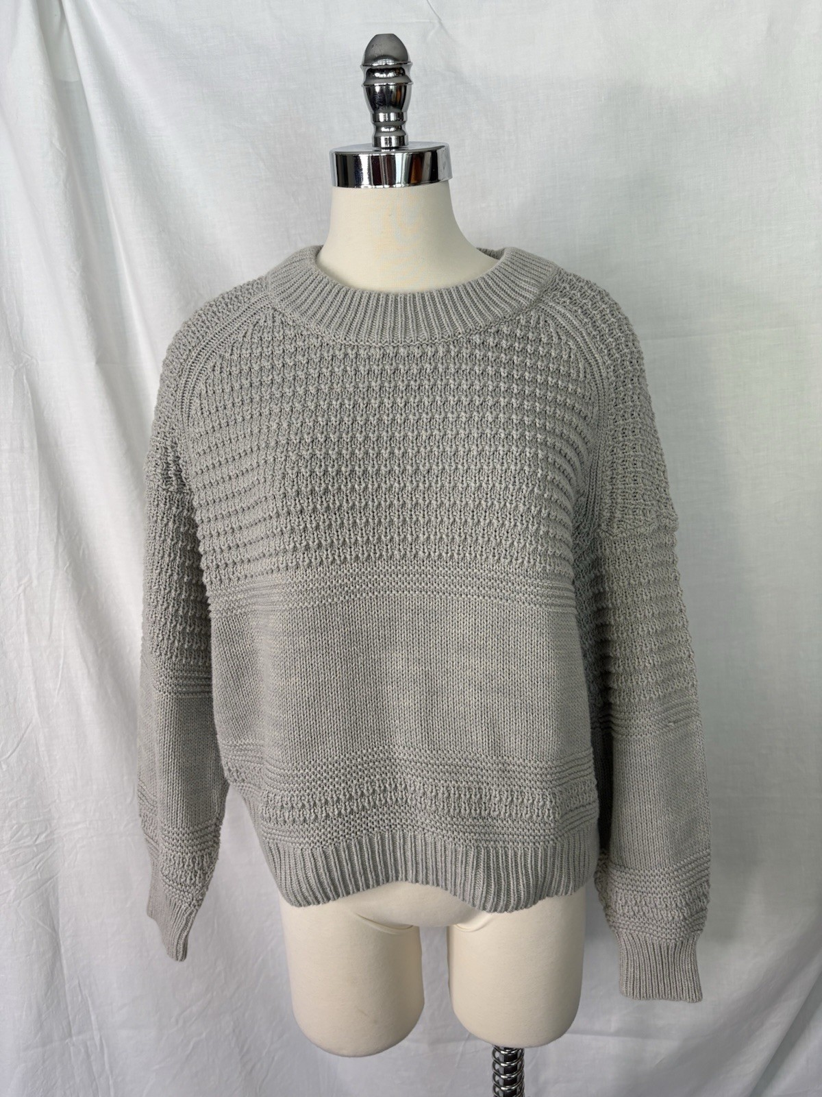 2 Universal Thread Chunky Knit Sweaters Cropped W… - image 13