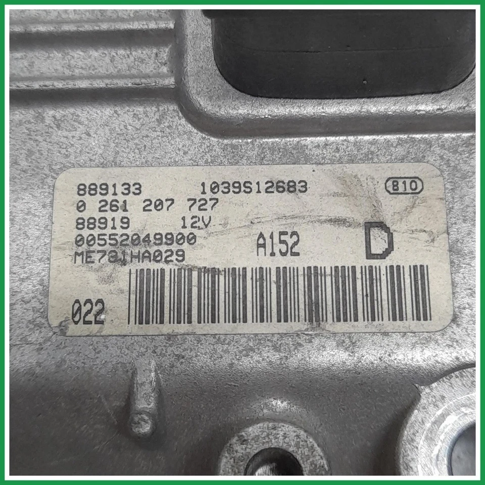 Centralina Iniezione Bosch 0261207727 Alfa Romeo 147 II 00552049900 2005 2010   - Immagine 3 di 4