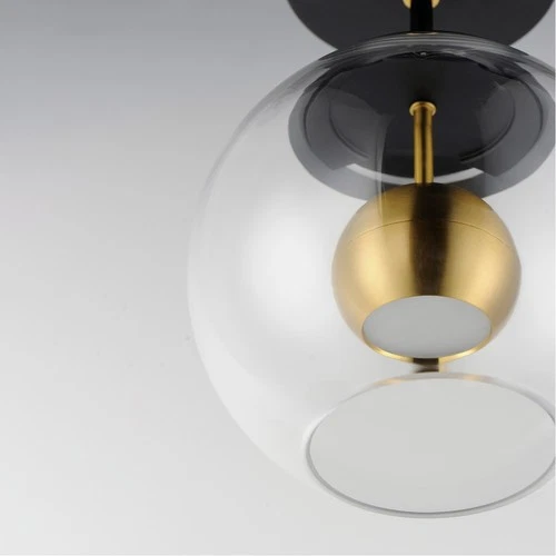 ET2 Contemporary Lighting E25150-BKNAB Nucleus Flush Mount - Picture 9 of 9