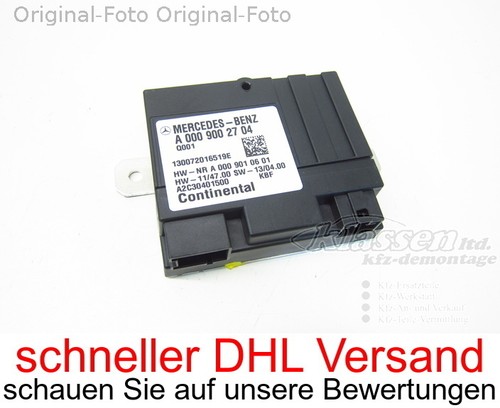 Steuergerät Mercedes S-KLASSE W222 A0009002704 A0009010601