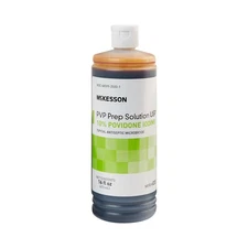McKesson PVP Prep Solution 10% Povidone-Iodine 16 oz. Flip-Top Bottle 12 Ct 035