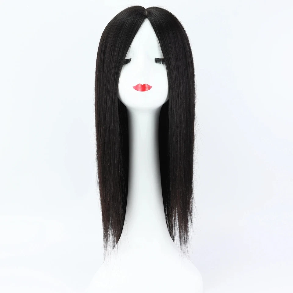 6x6" Silk Base Wig Human Hair Breathable Silk Top Full Lace Wigs Natural Scalp - Изображение 4 из 4