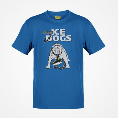Long Beach Ice Dogs California Hockey 1996-2007 T-shirt