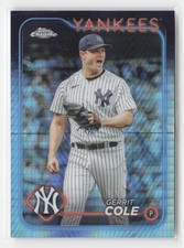 2024 Topps Chrome #164 Gerrit Cole Prism Refractors B28
