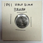 1841-O Seated Liberty Half Dime - New Orleans Mint - 90% Silver -Nice Circulated