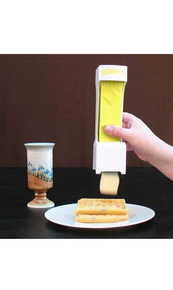 Butter Cutter One Click Cheese Splitter, Butter Stick with Stainless Steel Blade - Image 3 of 4