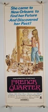 FRENCH QUARTER Movie Poster (Fine-) Insert 1977 New Orleans Sexploitation 1029