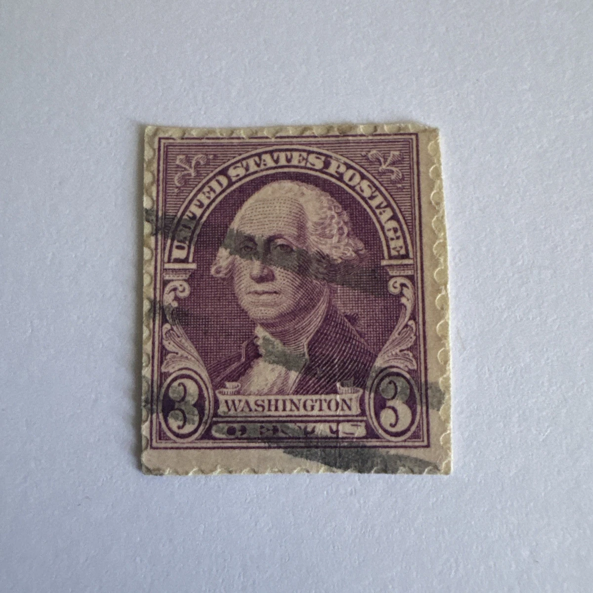 George Washington 3 Cent Stamp In Used Us Stamps (1901-Now) for