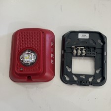 System Sensor SRLED Fire Alarm Strobe Wall Red New E44