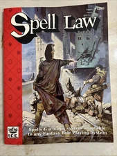 Spell Law Rollmaster Fantasy Roll Playing Book #1200 ICE