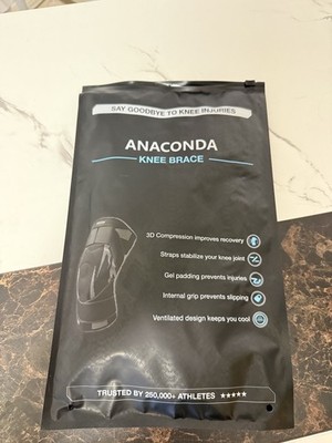 Anaconda Knee Brace With Stabilizer Injuries Support 3D-V5-M Size M - Brand New