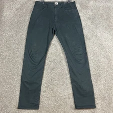 Flint and Tinder Pants Mens 34x32 Green Tapered Fit Stretch Casual Chino READ