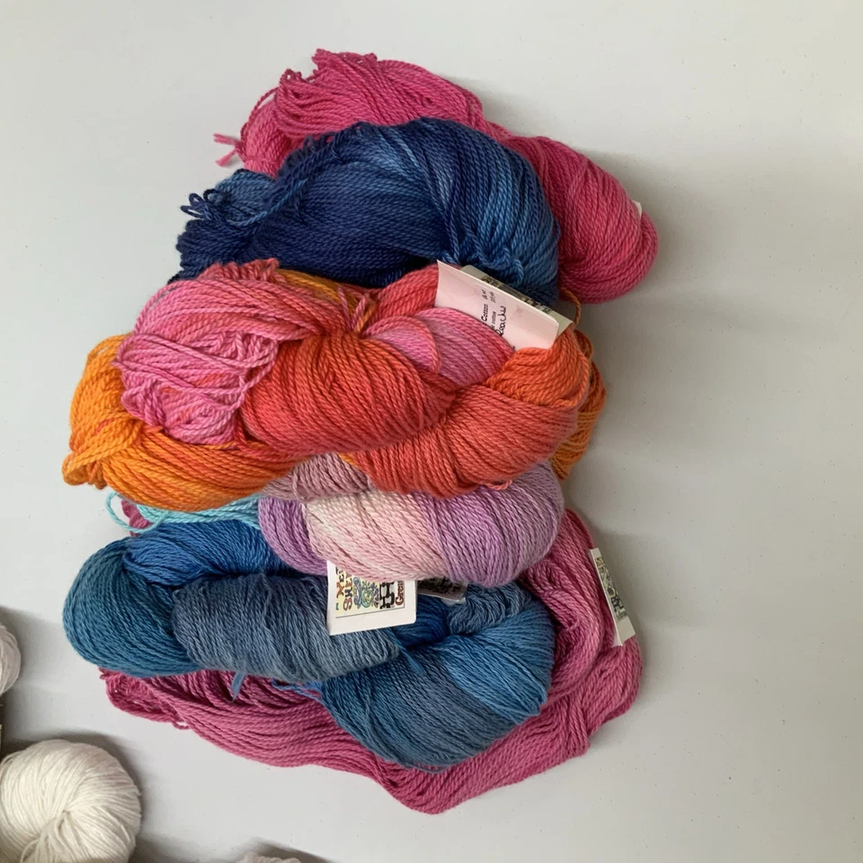 Great Adirondack Yarn Co DK wt Yarns Organic Cotton Hand Dyed Yarn - Image 2 of 4