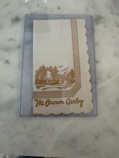 The Brown Derby Restaurant Unused Paper Napkin