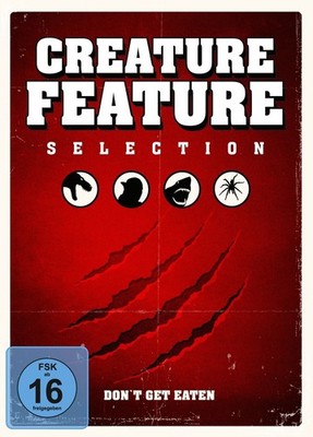 CREATURE FEATURE SELECTION 4 DVD NEU 
