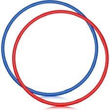 2 Pcs Toy Hoop Exercise Hoop Detachable Adjustable Plastic Hoops Playground
