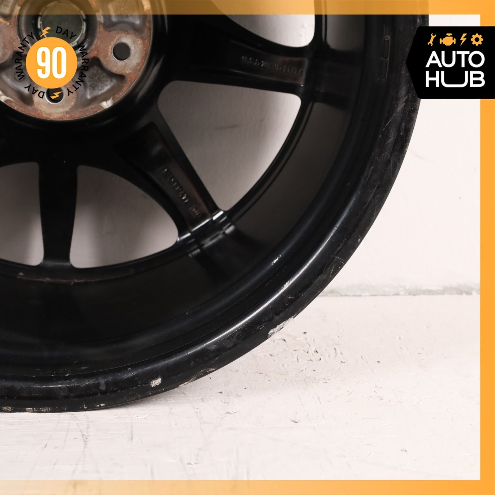 Maserati GranTurismo M145 10.5 x 20 20" Rear Wheel Rim Black 84072500 OEM