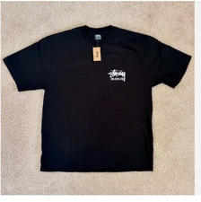 Stussy Chapter Los Angeles Exclusive Black T-Shirt sz Large - Brand New, Rare